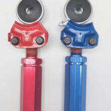 Service Emergency Glad Hand, Anodized Aluminum Extension Handle, Grips and Seals for Semi Truck Trailer Tractor RV, Air Brake Coupling Handshake, Gladhand Connector thumbnail-1