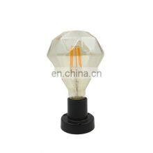 Tonghua Vintage Decorative LED Filament Bulb D95 2W 4W 6W 8W Dimmable Clear Amber Glass Light E26 E27 Lamp Base