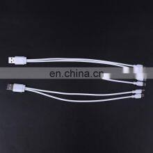Factory Bulk White USB Charger Cable 2 in 1 USB Charging Cable for 1.2v 1.5v 3.7v 9v Usb Battery thumbnail-3