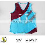 custom unique basketball jersey sublimation printing with team logo, number and name no moq