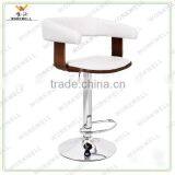 Modern New Design Bar Chair With Wood and pu thumbnail-1