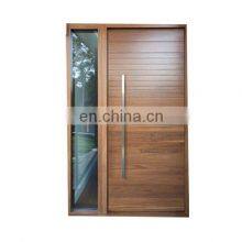 Modern Plain Solid Wood Main Door/100% Solid Oak Wood Door Models thumbnail-1