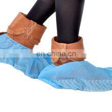 Blue Disposable Non Slip Polypropylene PP Shoe Covers thumbnail-3