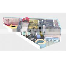 Kids Trampoline Jumping and Fun Amusement Park Plastic Indoor Playground Set for Sale thumbnail-3