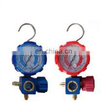 MG-LS MG-HS Single Manifold Gauge Set HVAC AUTO Refrigeration System Air Conditioner Charging R134A R22 R12 Gauge Manifold thumbnail-2