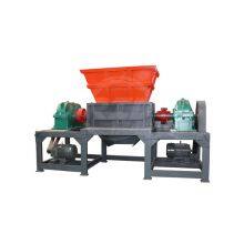 Msw Bale PCB PVC 2 Shaft Steel Scrap Shredder Machine thumbnail-1