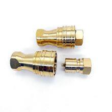 HIGH QUALITY BRASS HYDRAULIC FITTINGS , HYDRAULIC QUICK COUPLING , KZD QUICK COUPLER thumbnail-3