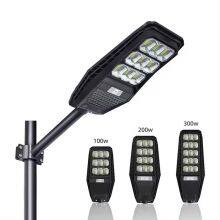 Economic Price 100w 200w 300w 400watt ABS Housing Solar Cell All In One Integrated Solar Street Light