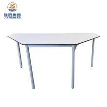 JS Custom Primary School Student Trapezoid Table And Activity Desk Collaboration Desk for Student thumbnail-4
