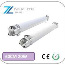 damp proof tubular led 60cm 20W Tri-proof Light Fixture IP65 220-240V Waterproof Dust Corrosion Proof