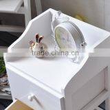 2016 Zakka Practical White Wooden Storage Box Cosmetic Case thumbnail-5