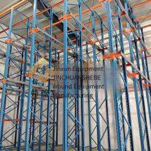 Jinchuan Large-scale Drive-in Steel Shelves for High-density Warehousing, Solution for Storing Goods With Few Varieties and Large Quantities thumbnail-2