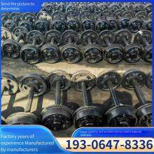 Cast Steel Thickened Mine Car Wheel Sets for Underground Coal Mines, 900mm Gauge Track Wheels, Solid Wheels, Kiln Wheels, Flatbed Wheels thumbnail-5