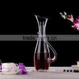 Elegant Mouth Blown Clear Glass Flask or Glass Vase/Glass Wine Decanter thumbnail-2