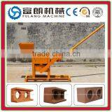Manual Simple Compressed Manual Compressed Clay Interlocking Brick Machine FL1-40 Quality Choice
