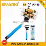 2016 Shenzhen New Premium Colorful Cable Take Pole Wired Monopod Selfie Stick for Iphone 6s/6s Plus Free Samples thumbnail-5