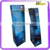 Retail Digital Products Promotion Plastic Hooks Corrugated Hooking Floor Display Stand