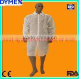 China Antistatic Disposable Elastic Cuff Lab Coat thumbnail-3