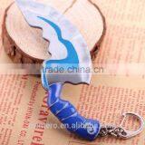 Dota 2 Game Mini Blink Dagger Jump Cut Weapon Model Key Chain Jewelry Flashing Dagger thumbnail-5