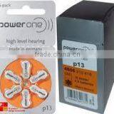 POWER ONE 13 Digital Hearing Aid Batteries Hearing Aid Battery A10 13 312 675 Zinc Air Battery thumbnail-3