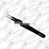 Eyelash Extension Tweezers, ESD Anti-static Stainless Steel Tweezer for Computer Repair Tools