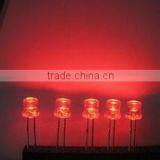 High Lumen 5mm LED 500pcs/lot Straw F5 WHITE,BLUE,GREEN,YELLOW,RED LEDS LIGHT BALL LAMP BEADS Diode thumbnail-5