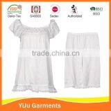 Comfortable and Nice Design Cotton Woven Women Sleepwear thumbnail-1
