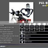 Rechargeable 8800mah 18650 3xCree T6 3 LED Bike Flashlight thumbnail-2