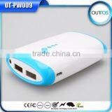 Christmas Gift Dual Usb External Smart Power Charger for Cellphone