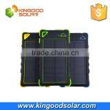 With Frosted Material Dual Usb Portable 8000mah Waterproof Solar Power Bank Charger for Mobile Phone thumbnail-1