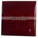 Red Wooden Photo Box by Piano Lacquer