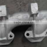 Custom OEM sand casting exhaust pipe cast iron casting exhaust pipe