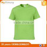 100% Cotton Custom Logo Plain Colour Blank Mens Short Sleeve T Shirt thumbnail-2