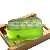 Z0204 Adult Group Green Tea Essential Oil Transparent Bath Soap With Shrink Wrapper thumbnail-5