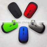 2.4Ghz colorful wireless mouse at factory price