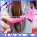 New Arrical Flexible Extendable Selfie Stick Kiss Style Monopod With Cable No Need Bluetooth thumbnail-3