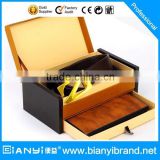 Nice looking High-ranking genuine leather wallet belt gift set                        
                                                Quality Choice