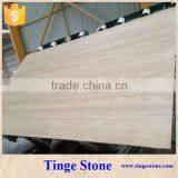 Vein Cut Classic Light Beige Travertine Marble Tiles thumbnail-1