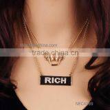 IN STOCK Women Tassel Simple Nice Chocker Necklace thumbnail-5