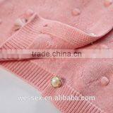 New Design Cardigan Computer Knitted Sweater for Big Girls thumbnail-4