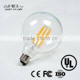 CE UL LED Filament G125 Bulb G45 G80 G95 G125 LED Filament Bulb Light thumbnail-4