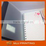 School Supply PP Cover Spiral Notebook Wire O Diary Book With Plastic PP Cover thumbnail-3