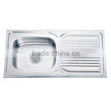 Topmount 304 Single Bowl Sink With Small Size / Stainless Steel Sink Bowl Kitchen thumbnail-1