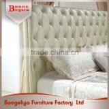 Modern Furniture Design Hotel Leather Double Bed Design Furniture thumbnail-5