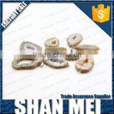 Facete Amethyst Druzy Necklace Drusy Pendant Crystal Stone Mineral Jewelry Amethyst Jewelry thumbnail-6