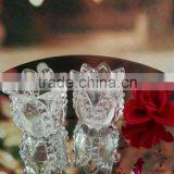 Lotus Flower Glass Crystal Tealight Candle Holders in Wedding Favors for Wholesale thumbnail-1