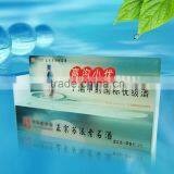 China OEM Factory Custom Acrylic Liquor Display Stand for Advertising With Unique Design