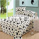 soft and warm mexican cow print flannel blanket