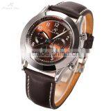 KS Navigator Men Leather Automatic Mechanical Analog Watch thumbnail-2