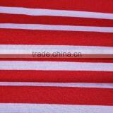 High Quality Vortex Spinning Nylon Viscose Spandex Stripe Ponte Roma Fabric Knit Fabric thumbnail-3